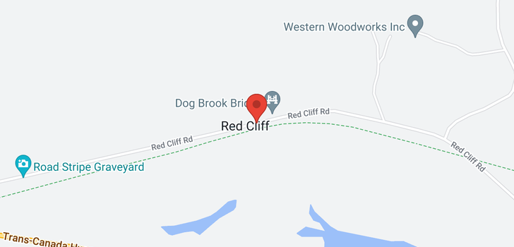 map of 2067 Red Cliff Road